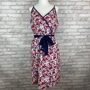 Vineyard Vines for Target Floral Wrap Dress Size M